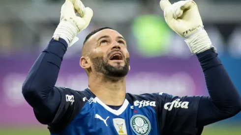 Weverton, goleiro do Palmeiras (Foto: Marcelo Alvarenga/AGIF)