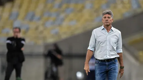Renato elogiou postura da equipe contra o Atlético-MG (Foto: Thiago Ribeiro/AGIF)