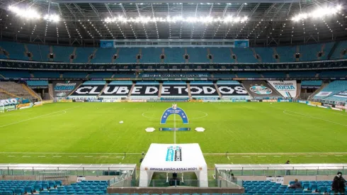 RS - Porto Alegre - 27/06/2021 - BRASILEIRO A 2021, GREMIO X FORTALEZA - Vista geral do estadio Arena do Gremio para partida entre Gremio e Fortaleza pelo campeonato Brasileiro A 2021. Foto: Maxi Franzoi/AGIF