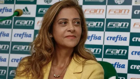 Leila Pereira, presidente do Palmeiras (Foto: Marcello Zambrana/AGIF)