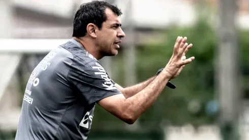 Foto: Ivan Storti/Santos FC – Carille assinou contrato até dezembro de 2022
