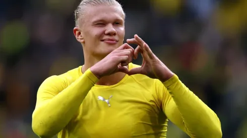 Foto: Dean Mouhtaropoulos/Getty Images | Erling Haaland tem possíveis destinos expostos por empresário de Toni Kross