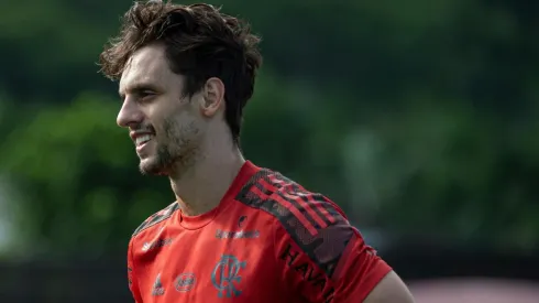 Rodrigo Caio pode começar como titular contra o Atléitico-GO (Foto: Alexandre Vidal / Flamengo)