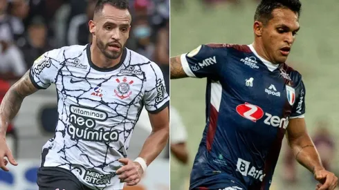 Corinthians x Fortaleza: como assistir AO VIVO esse duelo do Campeonato Brasileiro. (Foto: Marcello Zambrana/Pedro Chaves/AGIF)