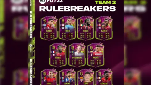 FIFA 22: Suárez, Foden e Kessié lideram escalação do Rulebreakers
