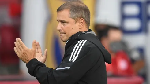 Foto: Ricardo Duarte/Inter/Divulgação – Aguirre: satisfeito com a atuação do Colorado no Gre-Nal