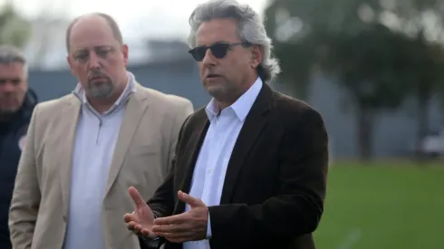 Foto: Ricardo Duarte/Inter/Divulgação – Papaléo: VP protestou contra arbitragem