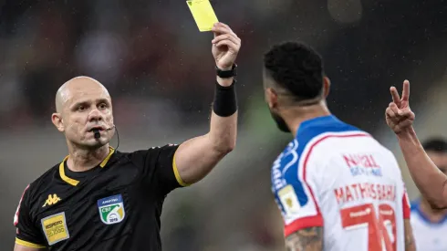 Foto: Jorge Rodrigues/AGIF - Arbitragem de Vinicius Gonçalves foi marcada por polêmica