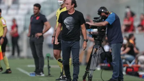 Cuca exalta números do Atlético no Brasileirão (Foto: Pedro Souza / Atlético)