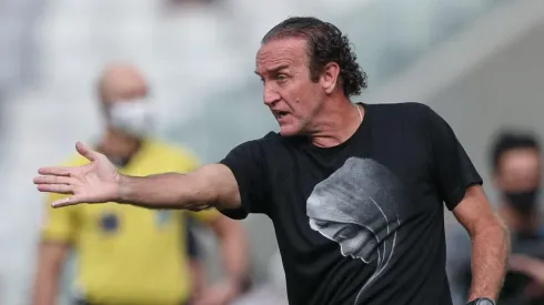 Cuca mantém os pés no chão, mesmo próximo de conquistar o Brasileirão (Foto: Pedro Souza / Atlético)