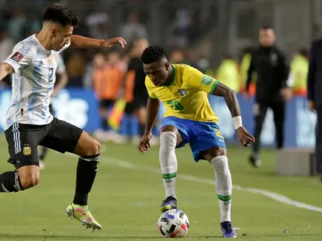 Em jogo truncado, Brasil e Argentina ficam no empate pelas Eliminatórias