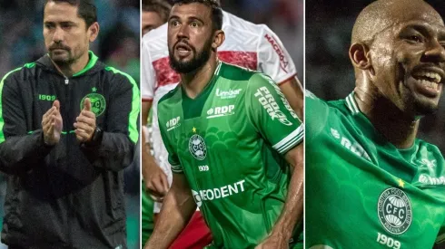 Fotos: Robson Mafra/AGIF, Celio Junior/AGIF e Robson Mafra/AGIF - Morínigo, Castan e Waguininho: Coxa quer manter trio