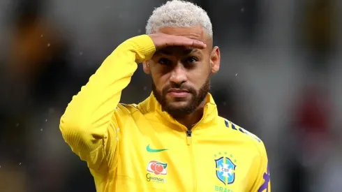 Alexandre Schneider/Getty Images – Neymar em jogo a seleção brasileira.