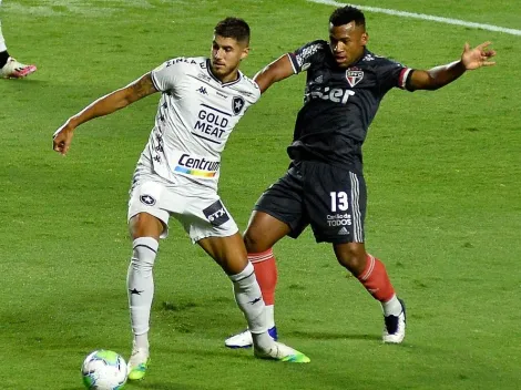 Diretoria se posiciona após São Paulo demonstrar interesse por dupla de defensores do Botafogo