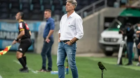 Renato Gaúcho lamentou empate, mas comemorou ter equipe quase 100% para decisão da Libertadores (Foto: Alexandre Vidal / Flamengo)