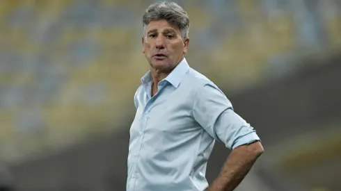 Renato se mostrou tranquilo em relação após empate com o Grêmio em relação a final da Libertadores (Foto: Thiago Ribeiro/AGIF)