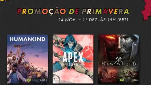 Steam: Promoção de Primavera vai até 1 de dezembro