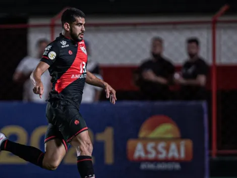 Jogador do Atlético-GO lamenta sequência de empates do clube: ‘Não adianta jogar bem’