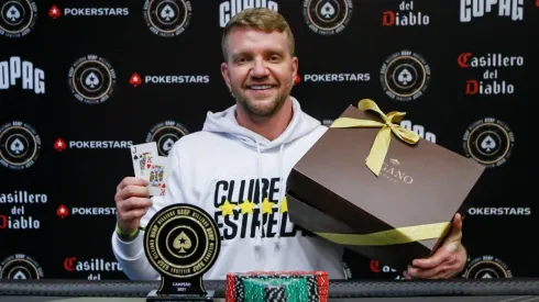 Leonardo Verle, campeão do Super High Rollers (Foto: BSOP)