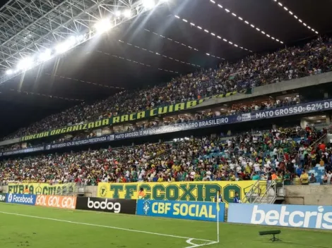 Arena vai ferver! Cuiabá divulga alto número de ingressos vendidos para duelo contra o Palmeiras