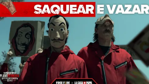 Free Fire: La Casa de Papel retorna ao jogo em novo evento