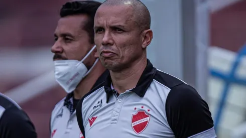 Foto: (Heber Gomes/AGIF) - Higo Magalhães, do Vila Nova, mostrou confiança no título da Copa Verde