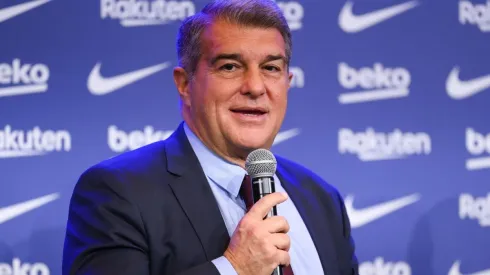 Juan Laporta, presidente do Barcelona (Foto: Getty Images)