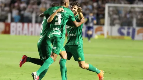 Cuiabá conquistou o acesso no empate contra o Santos na última rodada (Foto: AssCom Dourado)