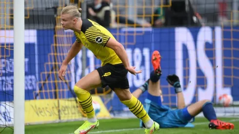 Matthias Hangst/Getty Images/ Agente de Erling Haaland cita quatro possíveis destinos para o atacante norueguês