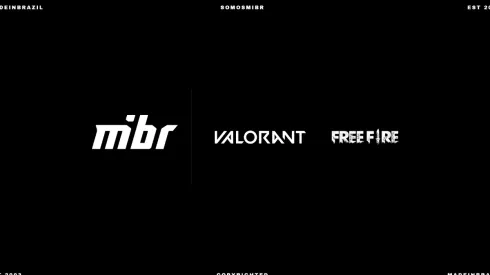 MIBR anuncia entrada no cenário de Free Fire e VALORANT
