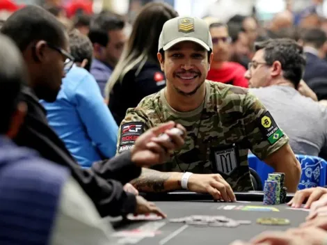 Felipe Mojave é eliminado em torneio de poker importante no Cassino Bellagio e disseca o pensamento por trás da mão nas redes sociais