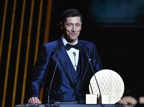 Lewandowski esclarece possível polêmica com Messi e se diz tocado por discurso do argentino na Bola de Ouro
