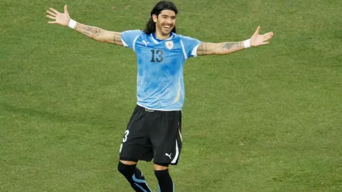 Foto: (Dominic Barnardt/Getty Images) - O novo contratado do Paysandu já jogou ao lado de Loco Abreu pelo Athletic Club