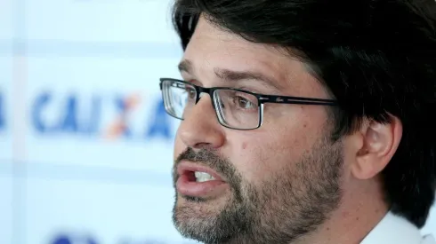 Foto: Felipe Oliveira / EC Bahia / Divulgação – Bellintani: presidente do Bahia confirmou reuniões com a XP Investimentos