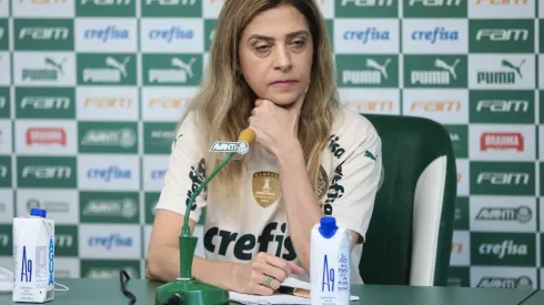 Leila Pereira é a nova presidente do Palmeiras (Foto: Ettore Chiereguini/AGIF)