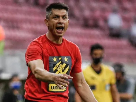 Mesmo de férias, Florentín tem contribuído nos bastidores do Sport