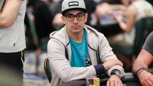 Adriano Marques durante o PSPC 2019 (Foto: Carlos Monti/PokerStars)