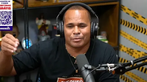 Foto: Reprodução Podpah PodCast/YouTube | Aloísio Chulapa 'defende' nome contestado no SPFC