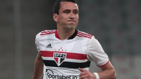 Foto: Rubens Chiri/saopaulofc.net/Divulgação - Pablo: atacante do São Paulo não chegou a acordo com Ceará