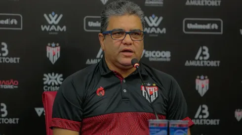 Marcelo Cabo deu coletiva de imprensa (Foto: Bruno Corsino/ACG)