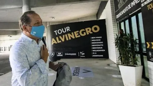 Foto: Vitor Silva/BFR - John Textor veio ao Brasil para acertar com o Botafogo