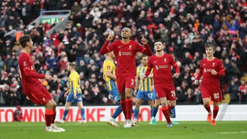 Getty Images - Fabinho, volante do Liverpool