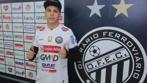 Foto: Divulgação/Operário FC – Rafinha é o novo reforço do Operário para a temporada