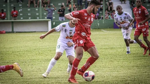 Reprodução/Arquivo pessoal - Breno, atacante do Vila Nova