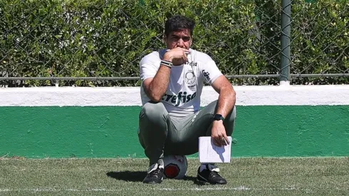 Foto: (Flickr Oficial Palmeiras/Cesar Greco/Palmeiras) - Abel Ferreira comandou os treinos do Palmeiras nesta quinta (20)