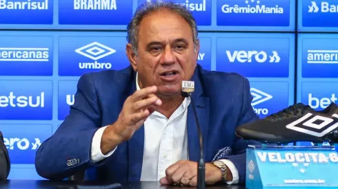 Foto: Lucas Uebel/Grêmio/Divulgação – Dênis Abrahão: vice-presidente gremista fez duras críticas à arbitragem