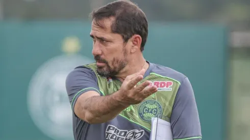 Foto: Divulgação/Coritiba – Morínigo: paraguaio irá mexer no time para a segunda rodada do Estadual