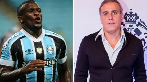 Foto: Montagem de Lucas Uebel/Grêmio e Divulgação/CBF - André Cury representa Elias e, pelo jeito, não vai permitir que guri fique encostado no Grêmio