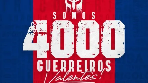 Foto: (Twitter Oficial Paraná Clube/@ParanaClube/Divulgação) - O Paraná Clube bateu a marca de 4.000 associados nesta quinta (27)