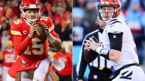 Getty Images – Quarterbacks dos finalistas da conferência americana